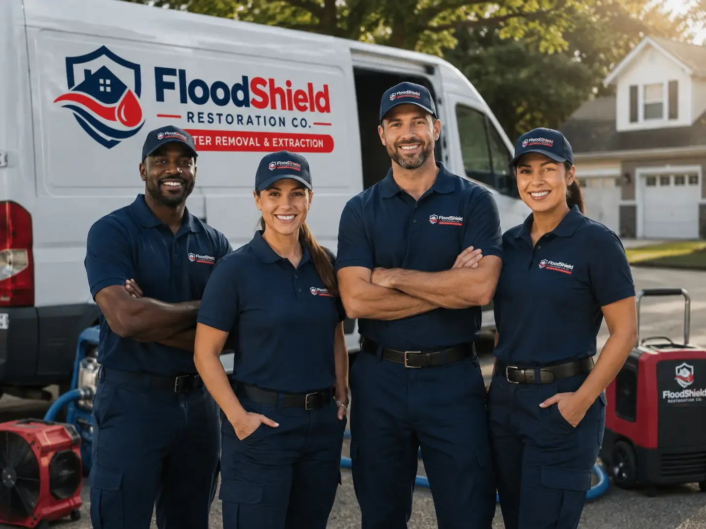 Flood Damage Restoration company in Mountain View, WY